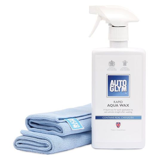 Autoglym Rapid Aqua Wax Kit 500 Ml. - Bilplejeren