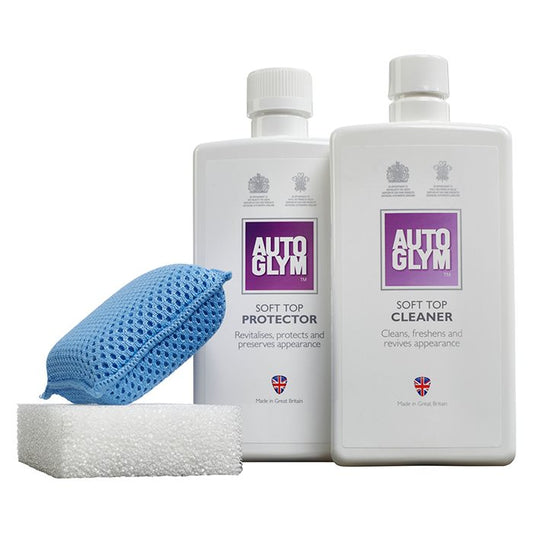 Autoglym Soft Top Clean And Protect 2x500ml kalecherens - Bilplejeren